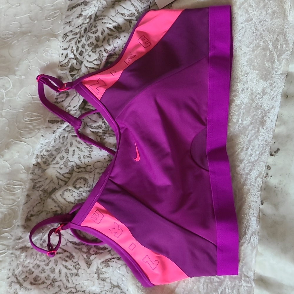 Nike XXL Dri-FIT Indy Logo Low-Impact Sports Bra